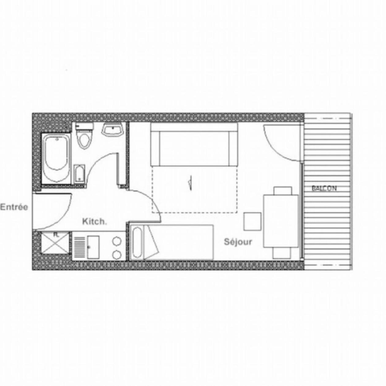 Residence Aravis - Studio Fonctionnel - Centre Station - Balcon Mae-3334 Saint-Martin-de-Belleville Εξωτερικό φωτογραφία